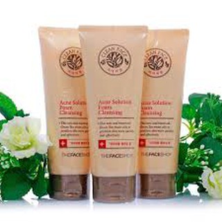 Sữa rửa mặt Clean Face Acne Solution Foam Cleansing
