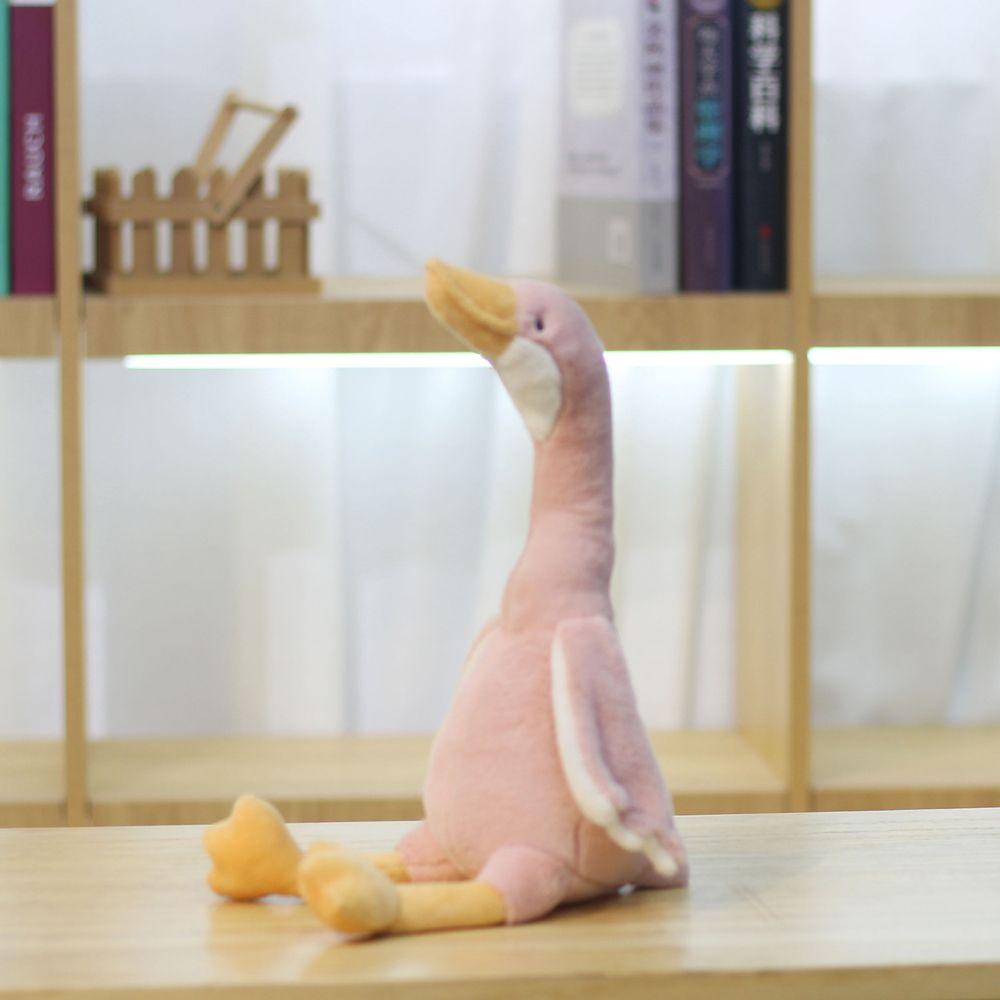 Thú Nhồi Bông Hình Thiên Nga Mềm Mại Dễ Thương Trang Trí Nhà Cửa