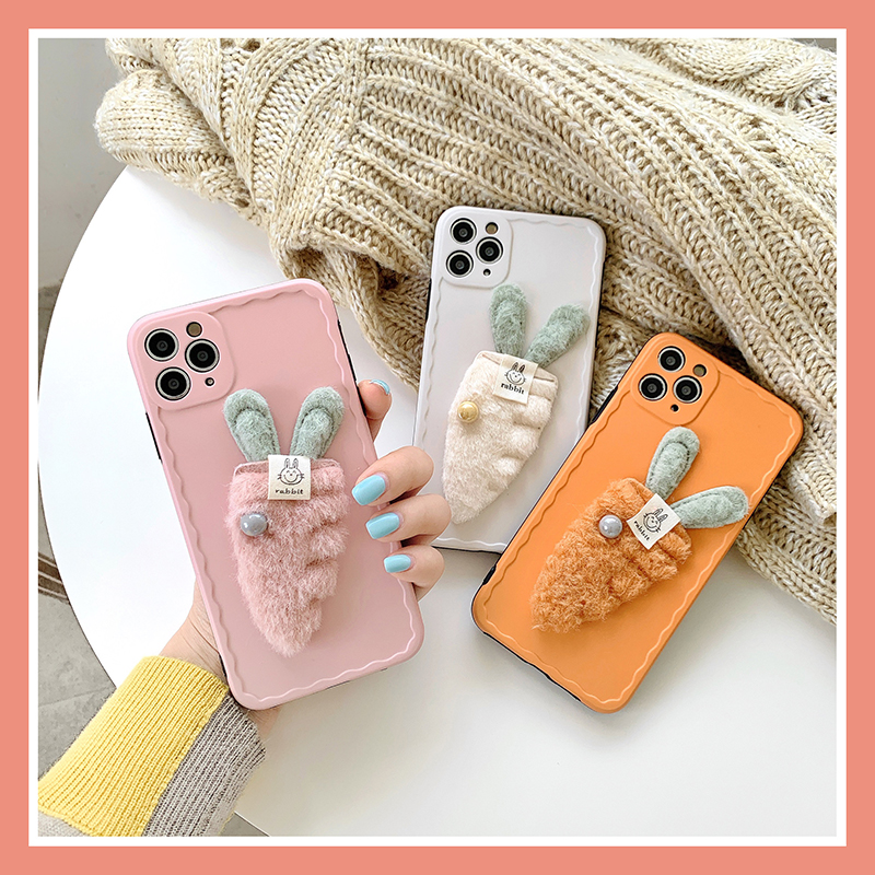 Ốp lưng hình củ cà rốt dễ thương cho Iphone Se2020 11pro Max Ix Xr Xs Max 7 8 Plus | BigBuy360 - bigbuy360.vn