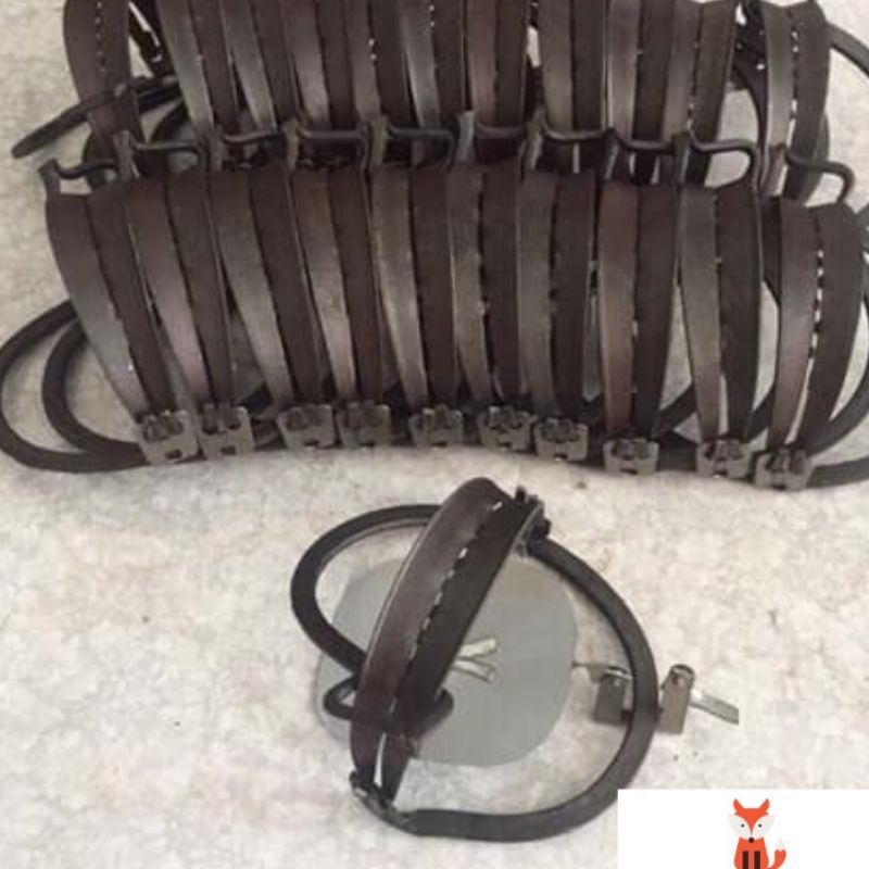 CẠM BẪY 14CM kèm :dây cáp buộc cạm +nãy gài +bàn đạp