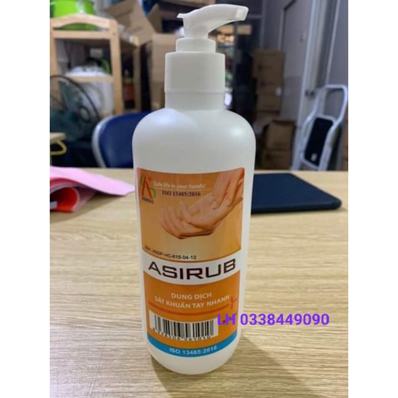 Dung dịch sát khuẩn tay Asirud 500ml | BigBuy360 - bigbuy360.vn
