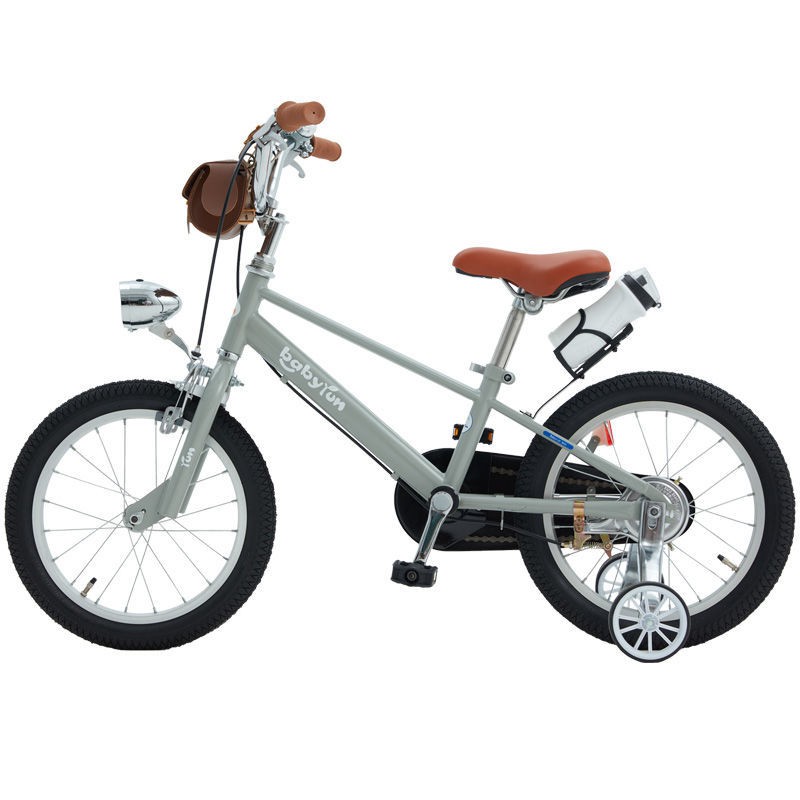 [Xe đạp   bánh 12, 14, 16]Nhật Bản babyrun dễ thương cưỡi trẻ em lẻ xe đạp cậu bé xe đạp cổ điển xe đạp 3-12 tuổi