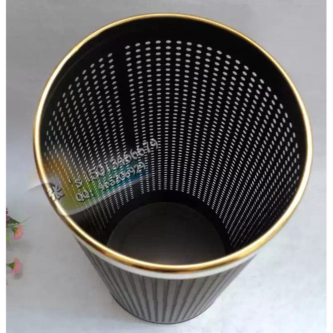 Thùng Đựng Ô Dù Viền Inox, Đế Cao Su Tiện Lợi, Sang Trọng, Sọt Đựng Ô