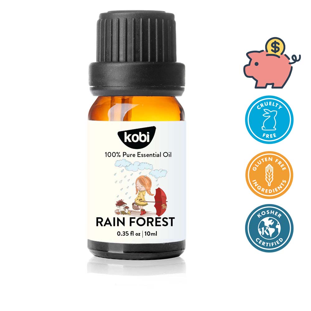 Tinh dầu Kobi Rain Forest essential oil blend giúp thư giãn, sảng khoái -10ml