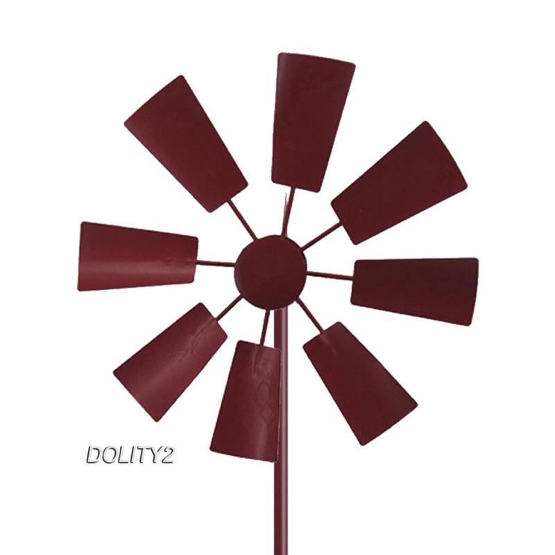 [Dolity2] Con Quay Cối Xay Gió Con Quay Hình Cối Xay Gió Màu Vàng Trang Trí Sân Vườn Ngoài Trời Cho Trẻ Em
