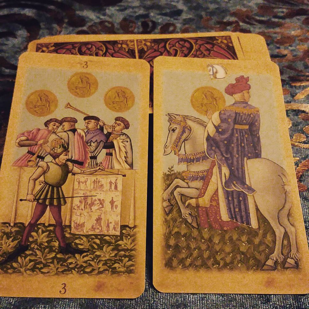 Bộ Bài Medieval Tarot (Mystic House Tarot Shop) - Bài Gốc Authentic Chính Hãng 100%