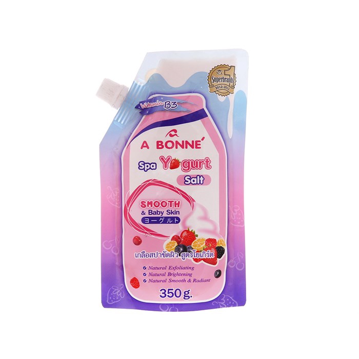 Muối bò tẩy tế bào chết body Abonne có vòi Thái Lan 350g