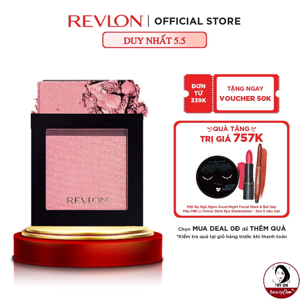 Phấn má hồng siêu mịn Revlon Powder Blush 5g