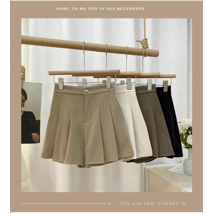 Mã 306-QUẦN SOOC KAKI DẬP LY GIẢ VÁY