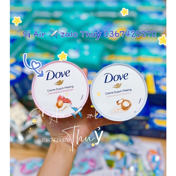 Tẩy da chết Body Dove của Đức