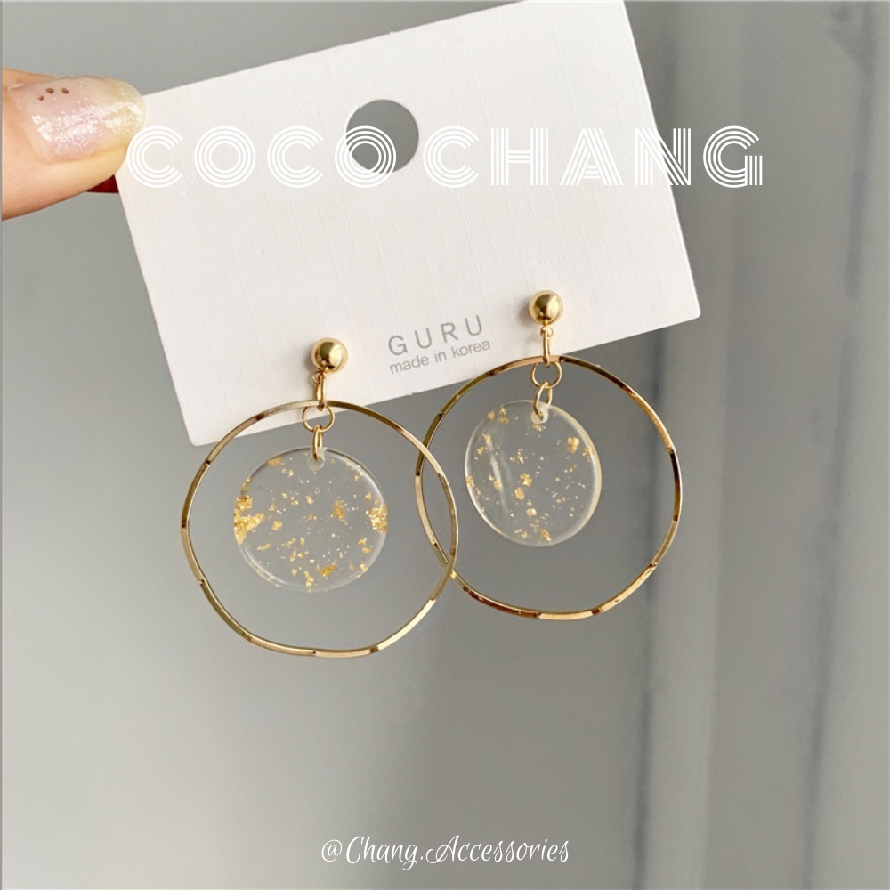 Khuyên tai Hàn Quốc bông tai cổ điển cá tính Cocochang shop