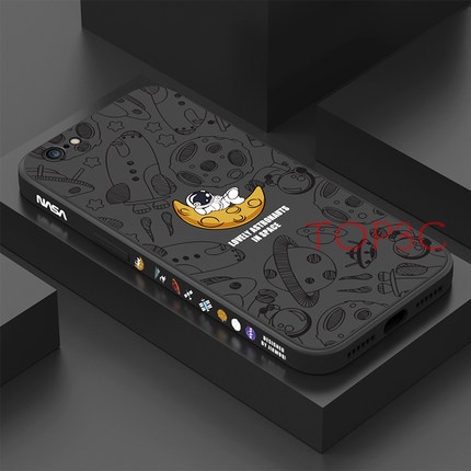 Ốp điện thoại iphone 11 ốp điện thoại iphone 12 Ốp Điện Thoại In Logo nasa Cho iPhone 11 12 13 11 pro max 13 7 plus 8 plus XR XS max 12 13 pro max TKR