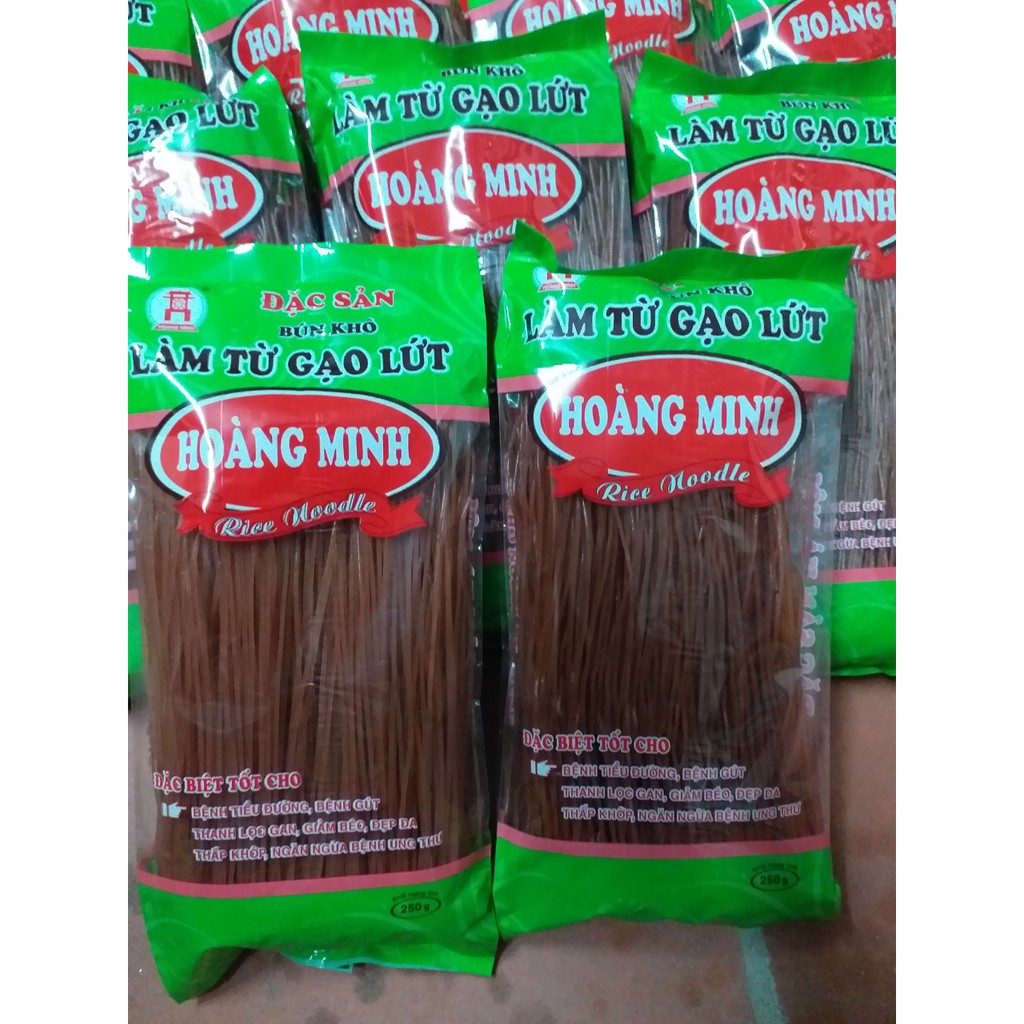 [Mã 267FMCGSALE giảm 8% đơn 500K] Gói 250g bún khô gạo lứt Hoàng Minh/CAM KẾT RẺ NHẤT SHOPEE | BigBuy360 - bigbuy360.vn
