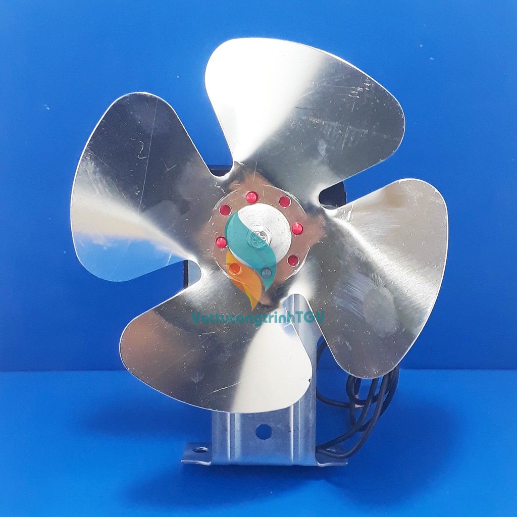 Bộ motor quạt 220V - 4/27W + cánh nhôm 12cm