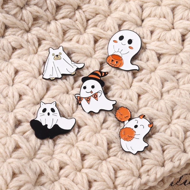 Ghim Cài Áo Hình Ma Halloween Cho Bạn Bè