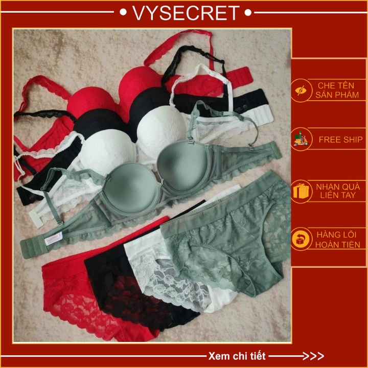 BÔ ĐỒ LÓT Cenka 1303 💥 FEESHIP + MÃ GIẢM GIÁ💥  cup ngang ren bèo có gọng mút nhẹ thoáng mát ,phom ngực siêu đẹp.