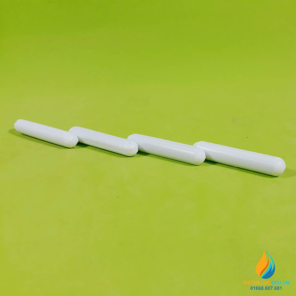 Cá từ khuấy hóa chất phòng thí nghiệm, loại không cạnh SA50, dài 50mm