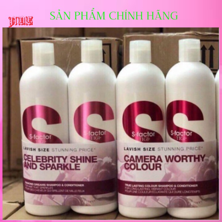 (SALE 30%)Cặp dầu gội đầu TiGi trắng ( 750ml ) U.S.A chính hãng làm mượt và phục hồi tóc hư tổn… Tặng Tinh Dầu Bưởi