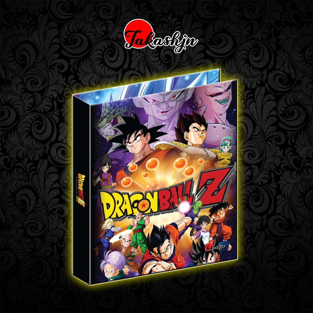 [Độc Quyền Phản Quang 7 Màu] Bìa Album sưu tập thẻ bài Dragon Ball 9 ngăn