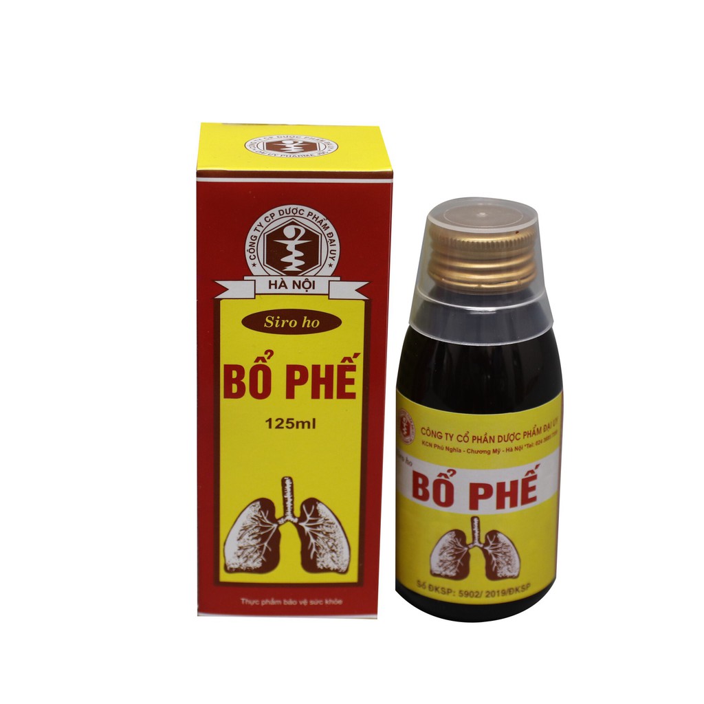 SIRO HO BỔ PHẾ 125ml - Bổ phế, hỗ trợ giảm ho