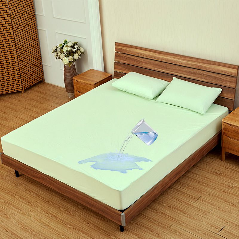 Waterproof Mattress Protector Fitted Sheet Bed Cover Without Pillowcase Big Size