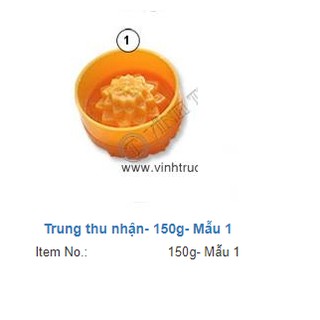 Khuôn Trung Thu nhấn 150g