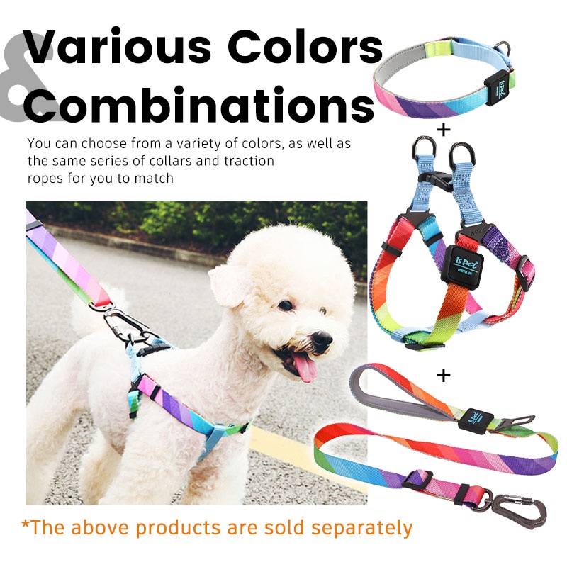 HamshMoc Dây Dắt Thú Cưng Đi Dạo Bằng Nylon Mềm Có Thể Điều Chỉnh Thoải Mái Hình Bàn Chân