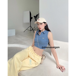 Áo croptop polo MONÁ - PERRY