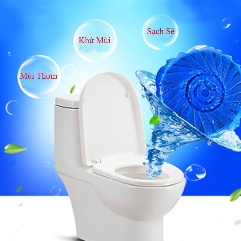 Viên Thả Bồn Cầu Toilet Diệt Khuẩn (Gói 10 Viên)