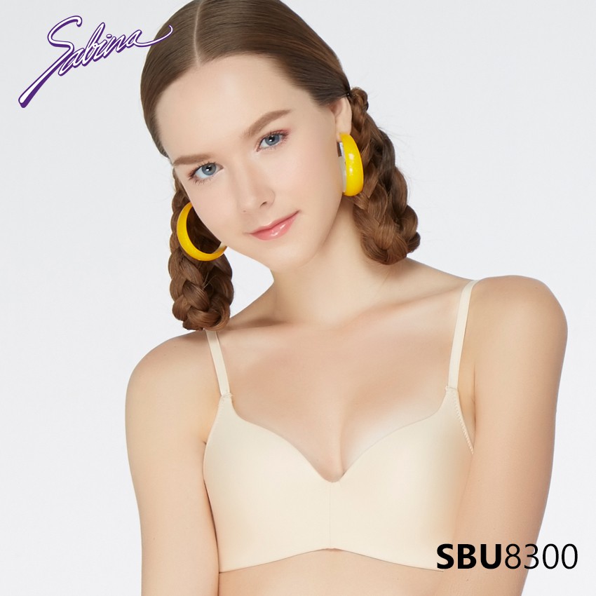 Áo Lót Không Gọng Mút Đệm Vừa Màu Đen Hoặc Màu Da Basic Pretty Perfect By Sabina SBU8300 | BigBuy360 - bigbuy360.vn