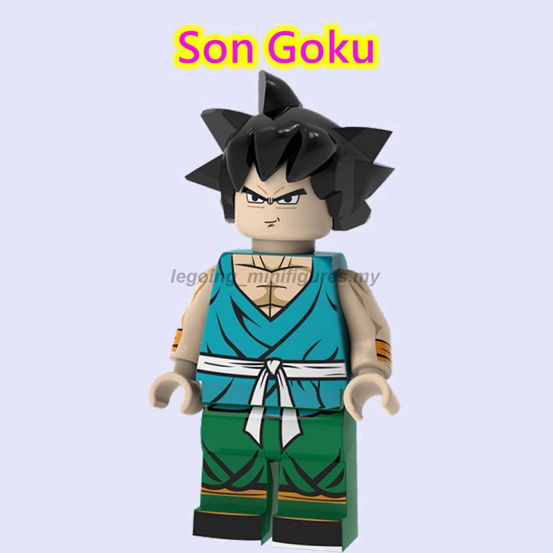 Đồ chơi mô hình nhân vật Broly Broli Son Goku Vegeta Frieza Beerus trong phim Dragon Ball Super tương thích với Lego