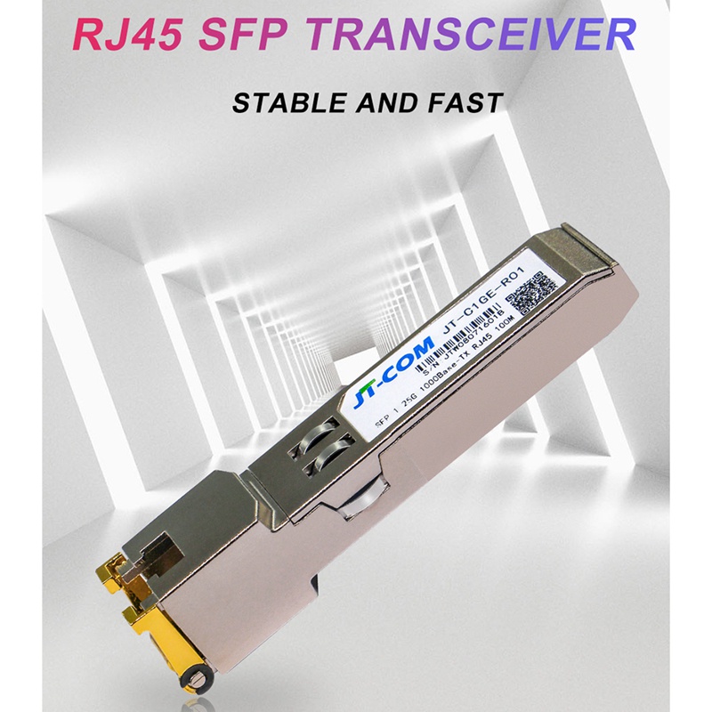 Thiết Bị Chuyển Đổi Mạng JT-COM Gigabit RJ45 SFP ule 1000Mbps Ssp RJ45 SFP Tương Thích Với Mikrotik Gigabit Ethernet