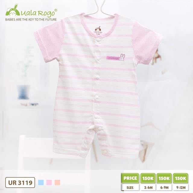 Body uala vải lỗ 3-12m