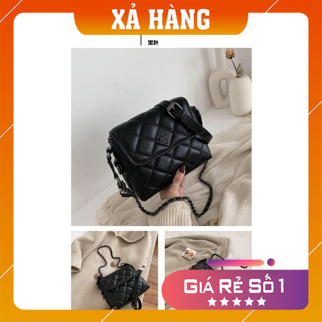 Túi xách nữ đeo chéo đeo vai kẹp nách siêu đẹp khóa con thoi ( Hàng chuẩn ảnh) - Giá Tốt