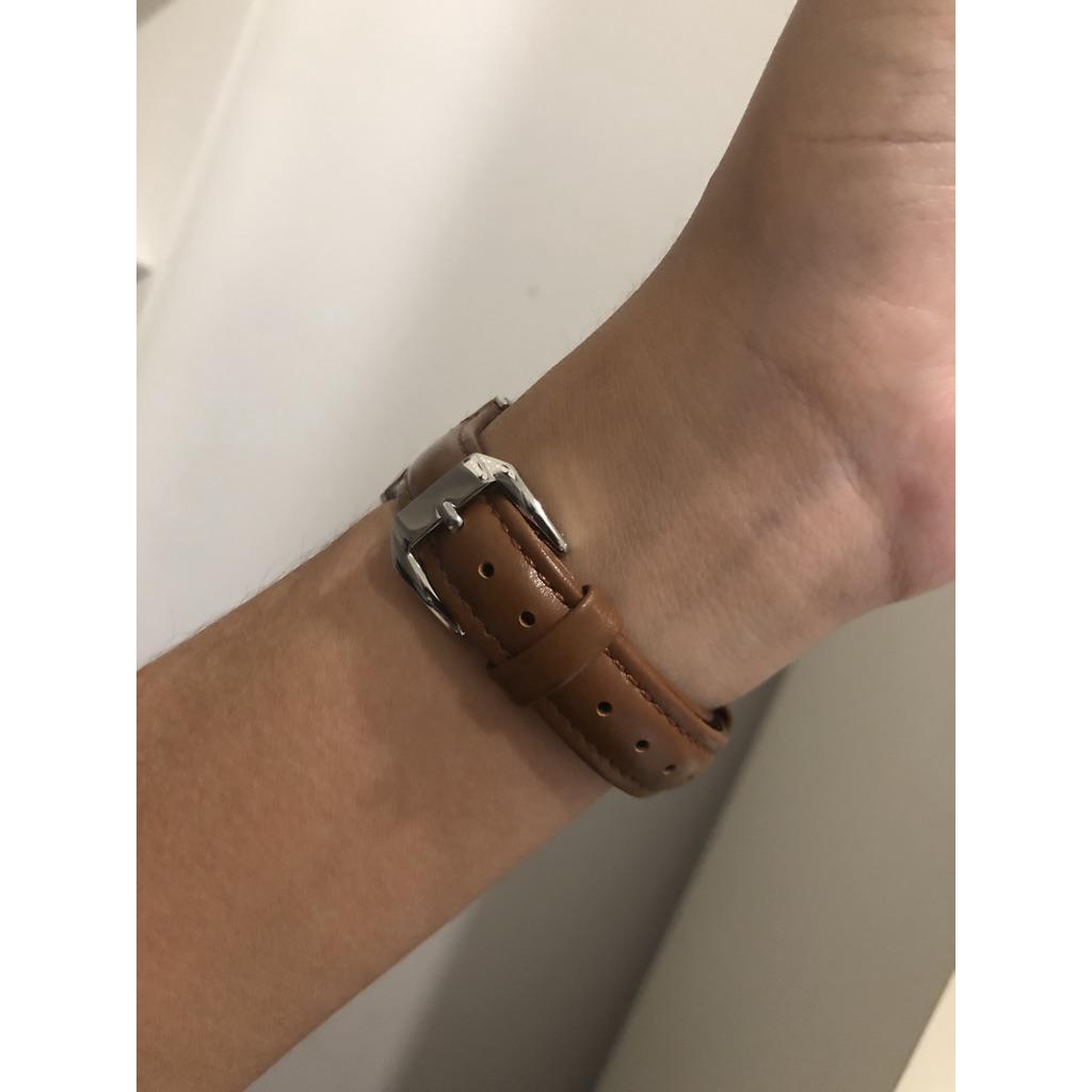 Dây đeo tay bằng da dành cho đồng hồ thông minh Ticwatch E Ticwatch 2
