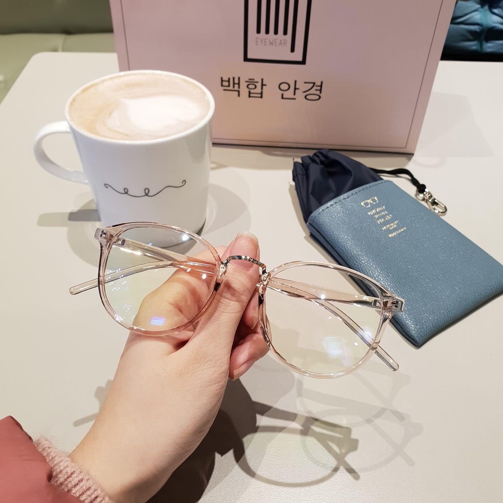 Mắt Kính Gọng Cận Dẻo Tr209 From Tròn Hàn Quốc
