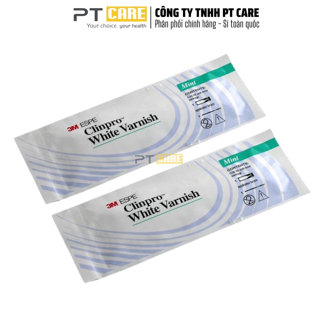 PT CARE | 01 Gói Gel Bôi Vecni Flour Clinpro 3M Ngừa Sâu Răng Cho Trẻ em Và Người Lớn 0,5 Grams