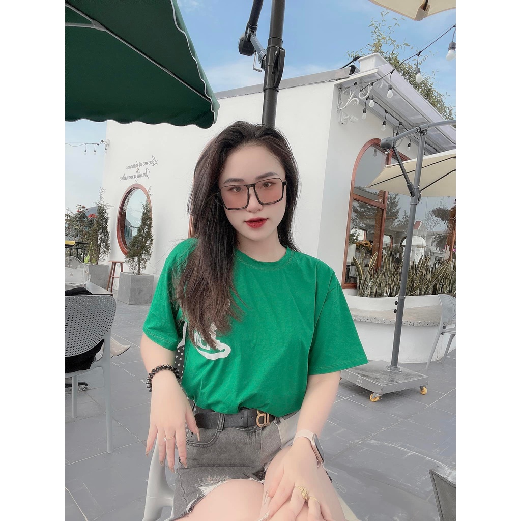 Kính vuông to hot màu orange - Bobu shop - Mắt kính thời trang nữ - kiểu dáng sang chảnh hàn quốc