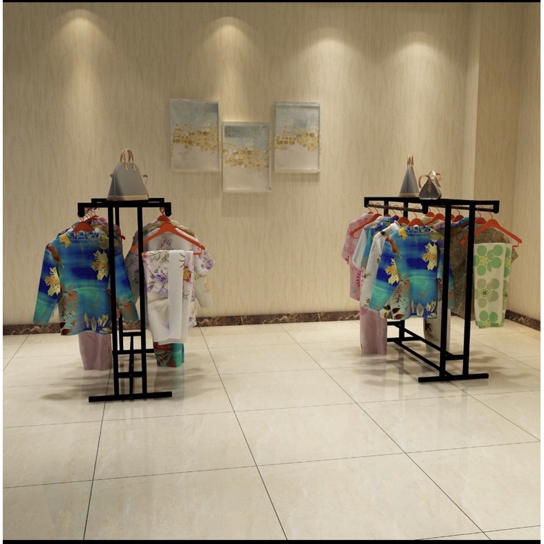 Kệ đôi treo quần áo ( kích thước dài 1.5m )