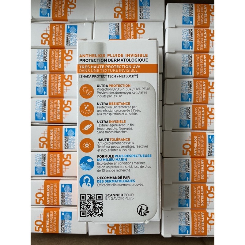 La Roche Posay Anthelios Invisible Fluid SPF 50+ Kem Chống Nắng La Roche Posay dành cho da nhạy cảm 50ml | BigBuy360 - bigbuy360.vn