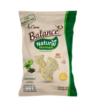 Bánh gạo hữu cơ vị rong biển 4care balance 25g