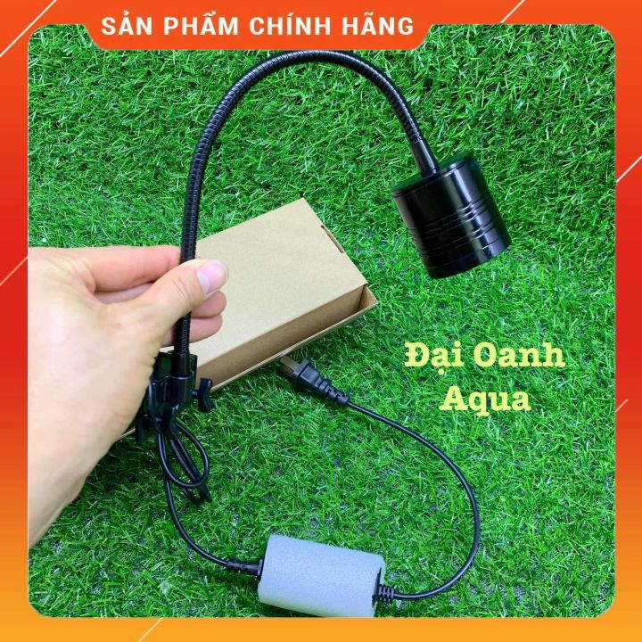 Đèn Rọi Thủy Sinh  5w 7w Bật Tắt 3 Chế Độ Màu Trắng/Vàng Nhạt/Vàng Đậm- Đèn Biotop- Phụ Kiện Thủy Sinh