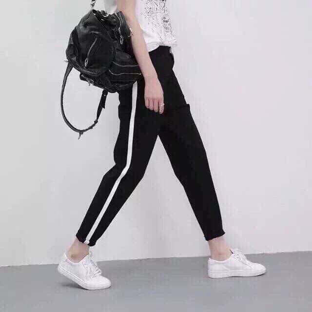 [BÁN SỈ] Quần Nữ Dáng Thể Thao Cạp Chun Viền Chất Uni Năng Động_Đi Tập Đi Chơi Thoải Mái | BigBuy360 - bigbuy360.vn