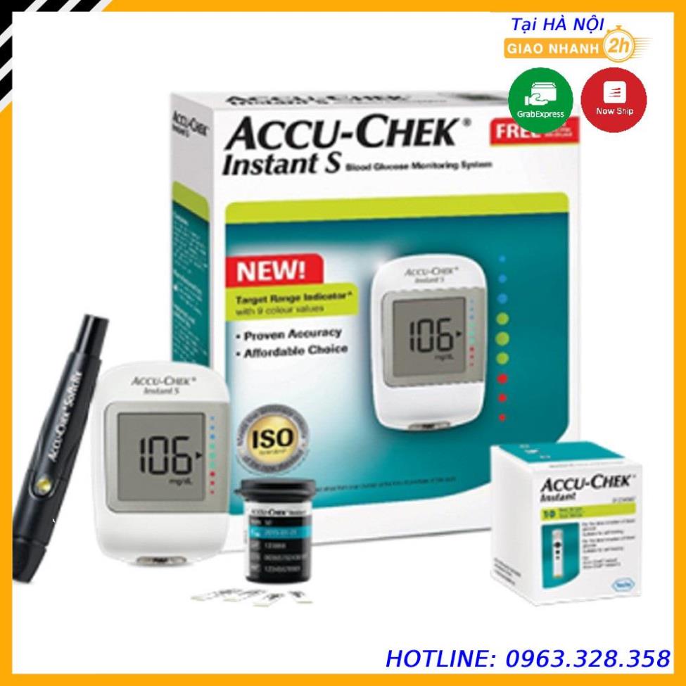 COMBO Máy đo đường huyết Accu-Chek Instant mg/dL  - [Hàng Chính Hãng]