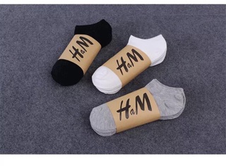 Sét 5 Đôi Tất Nam và Nữ HM Cổ Ngắn