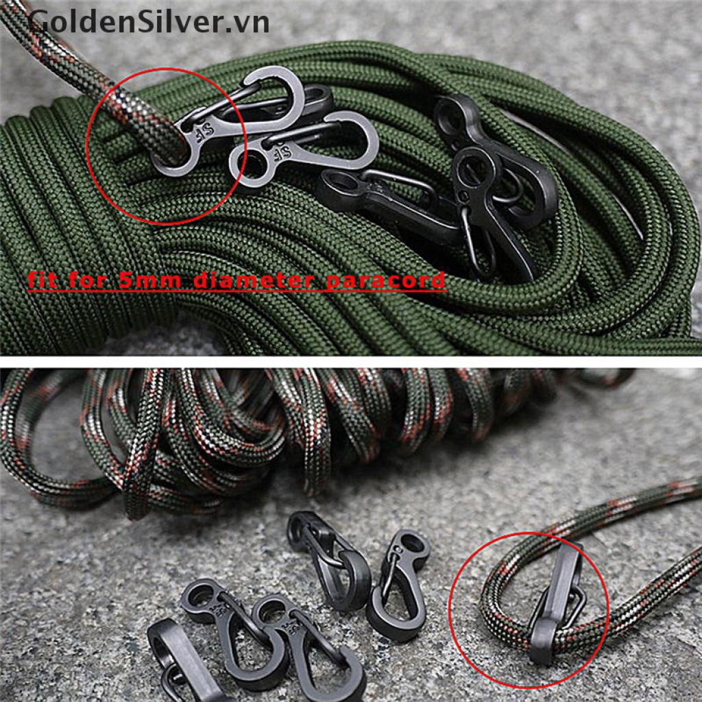 Set 5 móc khóa dây lò xo mini tiện dụng cho leo núi