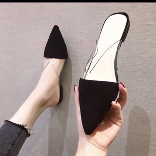 Dép sục viền mica