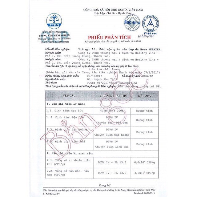 Trà Gạo Lứt Hạt Chia Hera tặng quà hấp dẫn, giúp lợi sữa, giữ dáng sau sinh và thanh lọc cơ thể