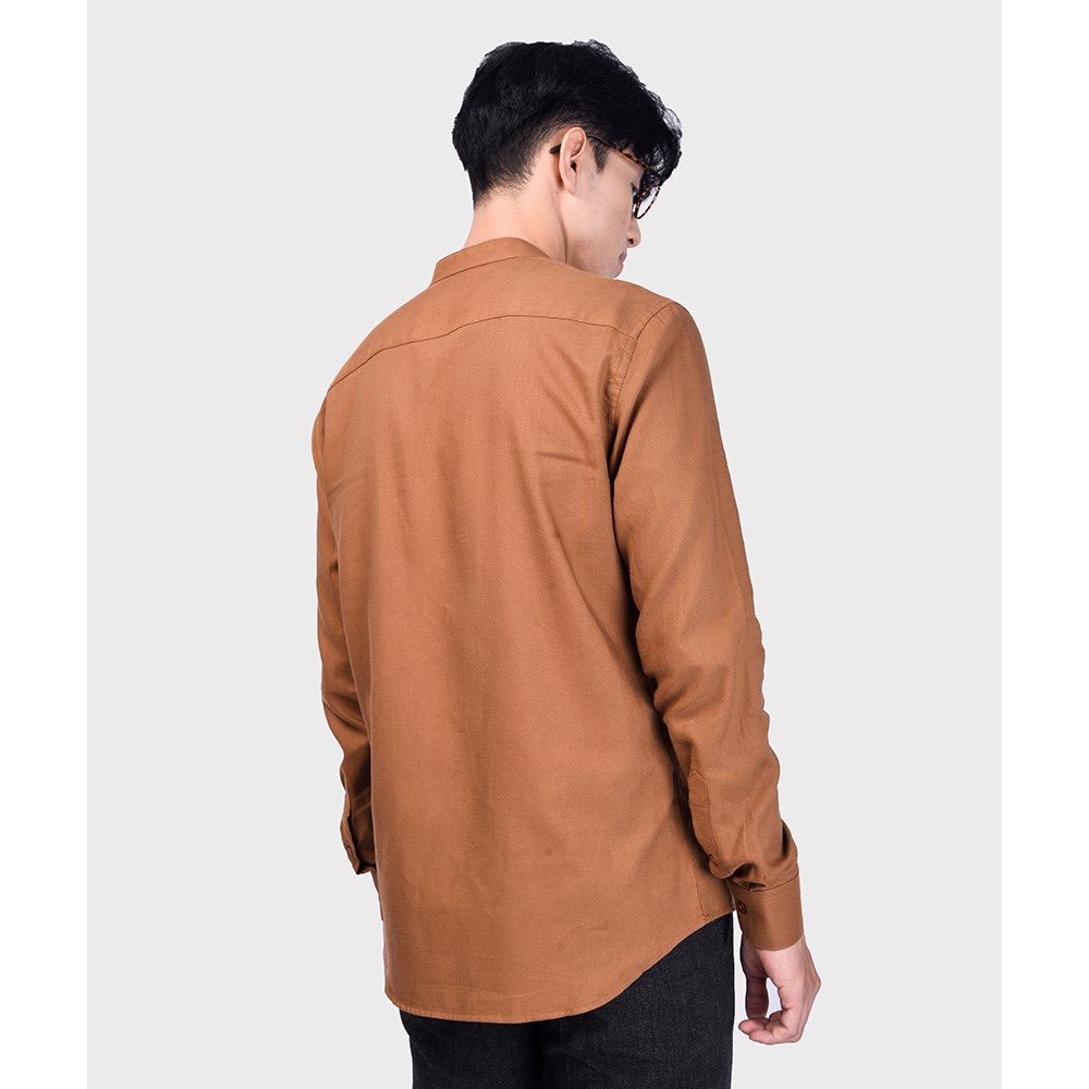 ROUTINE Áo Sơ Mi Nam Tay Dài Nẹp Rời Bamboo Cotton - SM10121754-4