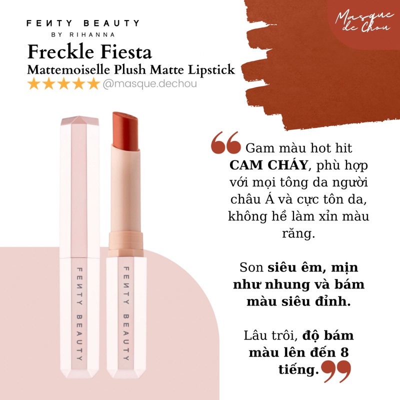 Son thỏi FB Mattemoiselle Plush Matte Lipstick